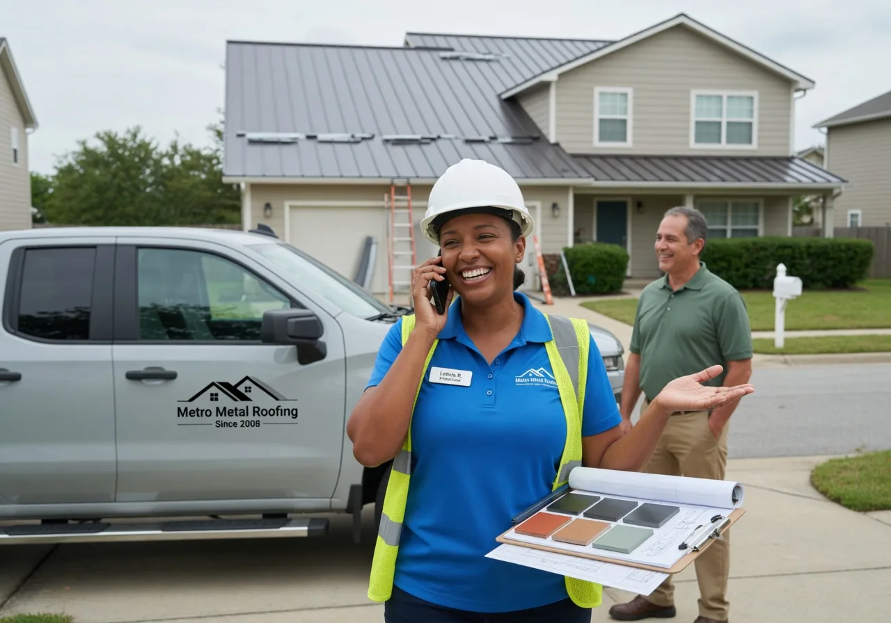 Storm Damage Metal Roof Repair in Polkville, NC